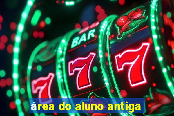 área do aluno antiga